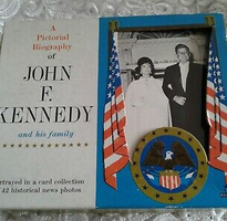 A Pictorial Biography of John F. Kennedy and His Family Card Collection